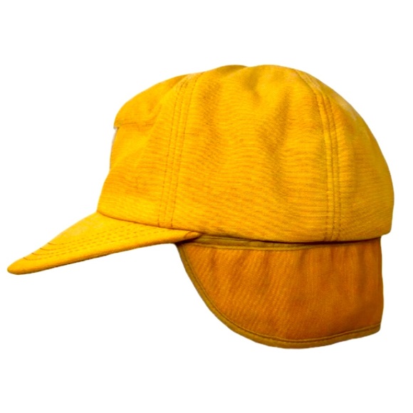 Carhartt Made in USA Size Large Hat Cap Ear Flaps Insulated Quilted Canvas VTG - Picture 8 of 10